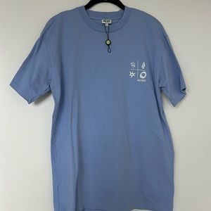 Kenzo Blue Logo Tee